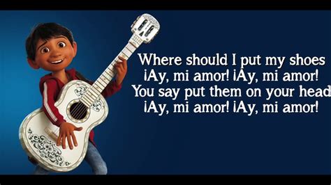 Un Poco Loco Lyrics from Coco 